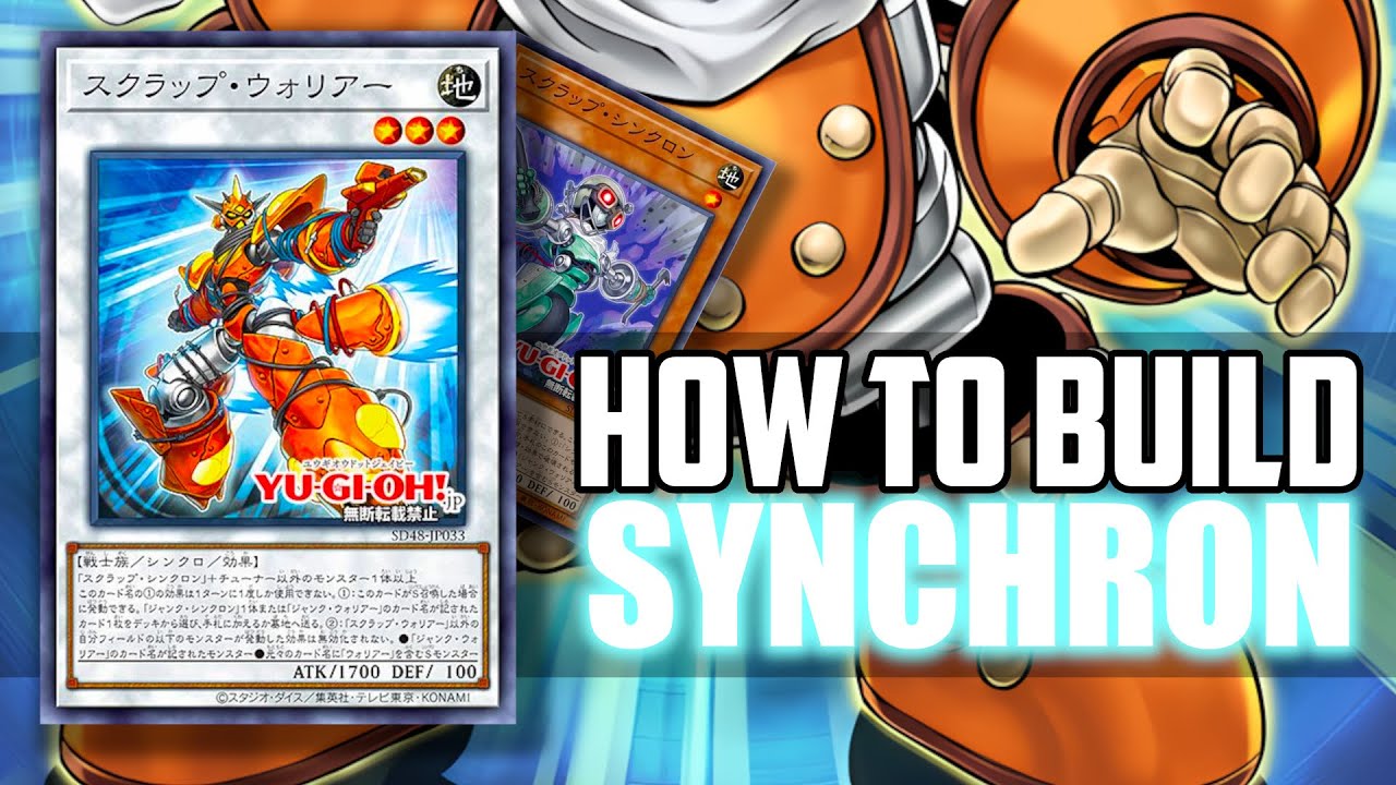 How to build Scrap Synchron Deck 🤔| How I create a deck list and combo in real time | FROM SCRAPS 🗑️