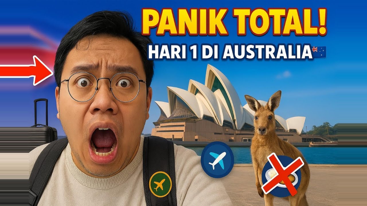 PANIK DI AUSTRALIA! Hari Pertama Dilanda Jetlag Parah & Petualangan Seru di Sydney