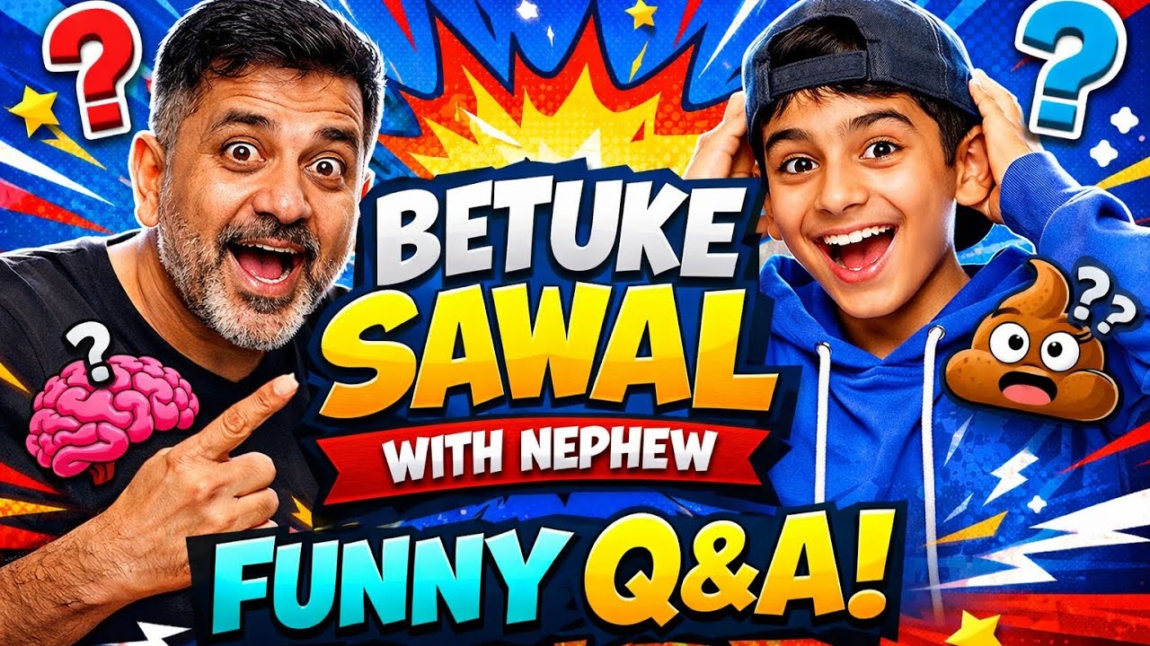 Family Vlog | Betuke Sawal 3 | Funny Question and Answer | # cristiano ronaldo youtube channel