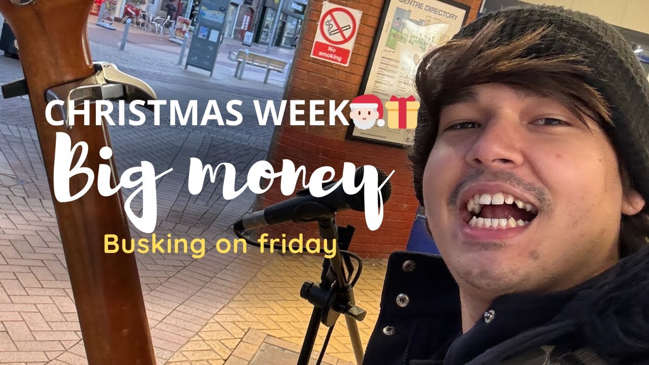 Good amount of money busking(busking vlog)