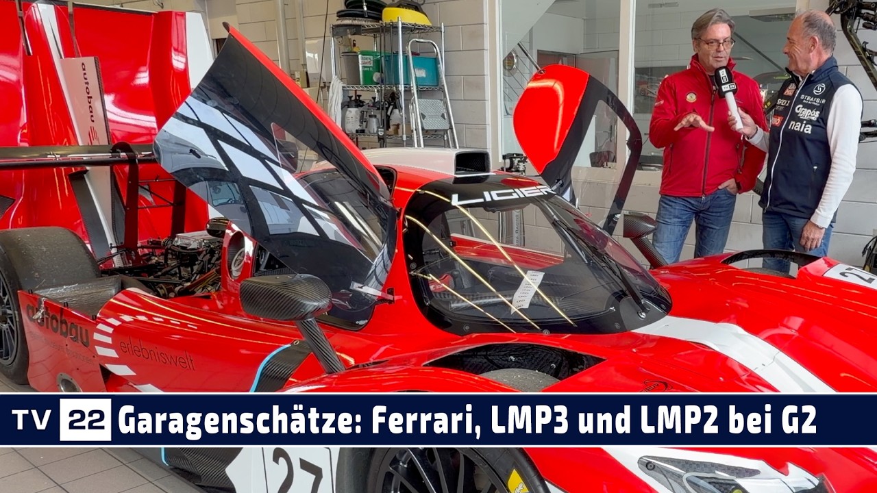 Garagensch&auml;tze: Ferrari GT3 bis LMP2 &ndash; Blick hinter die Kulissen mit Frank Scheelen bei G2 Racing