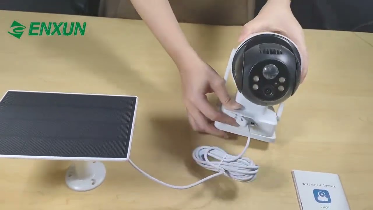 WIFI Solar Camera 1080P PIR Human Detection 2MP Outdoor Security With Solar Panel