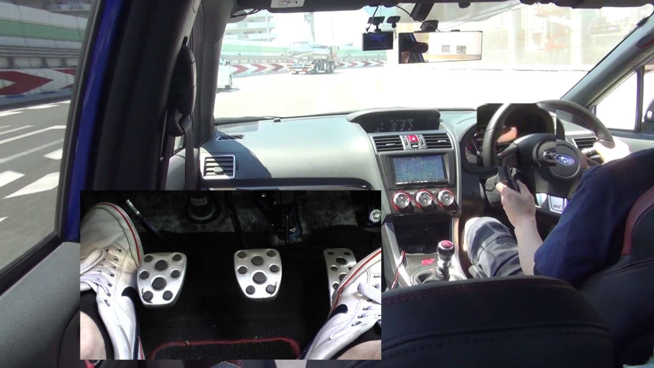 MT運転 阪神高速合流 アクセルとクラッチとシフトワーク
