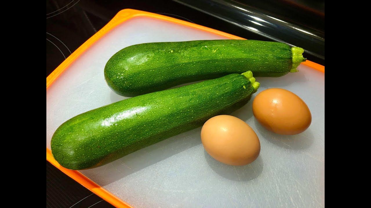 Невероятно Вкусный  ЗАВТРАК , 2 цукини + 2 Яйца Любимый рецепт.