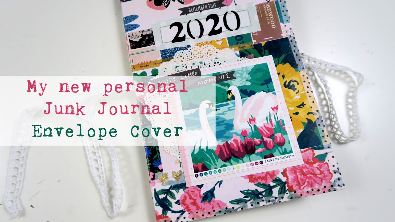 My NEW Personal Junk Journal | Envelope Cover | Maggie Holmes Flourish
