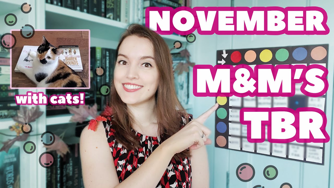 NOVEMBER M&M'S TBR 🍫 in which the m&m's don't trust me to pick my own books!