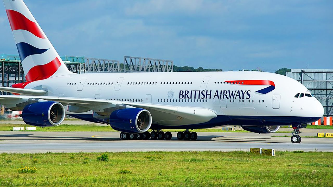 Best Landing BRITISH AIRWAYS Airbus A380 at Centrair Chubu International Airport MFS2020