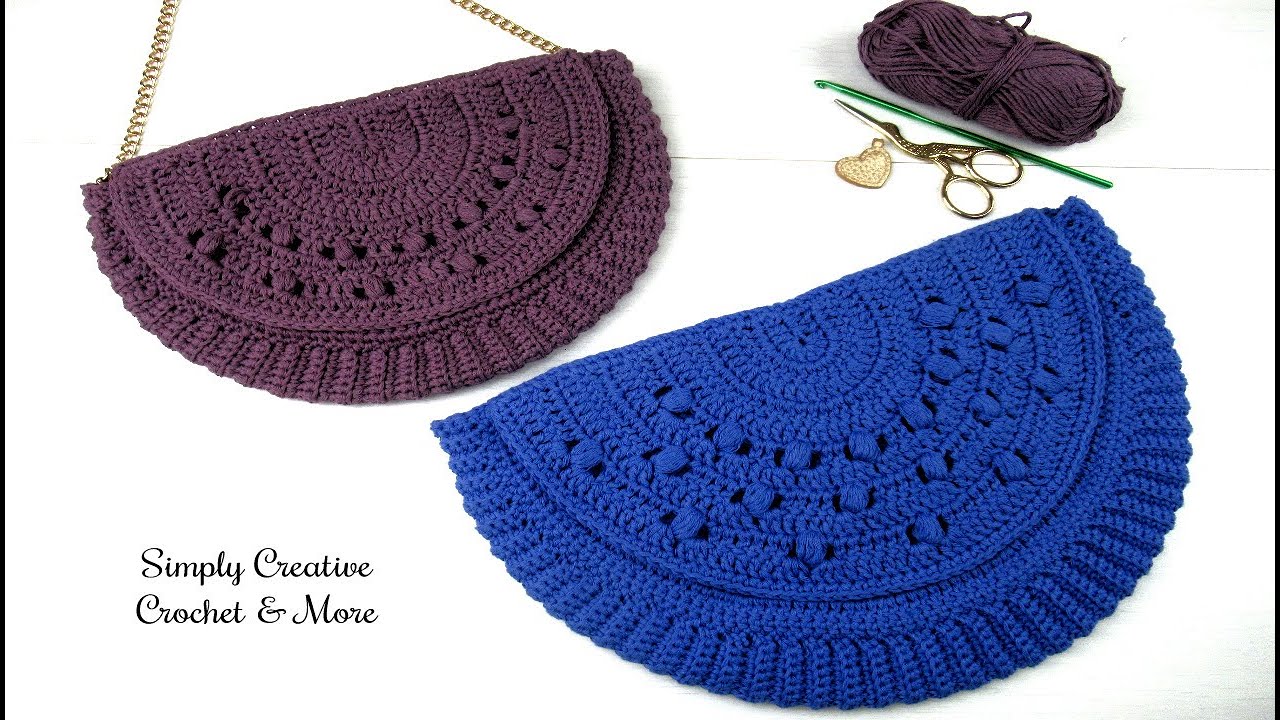 Crochet Bag | Semi-circle | Part1