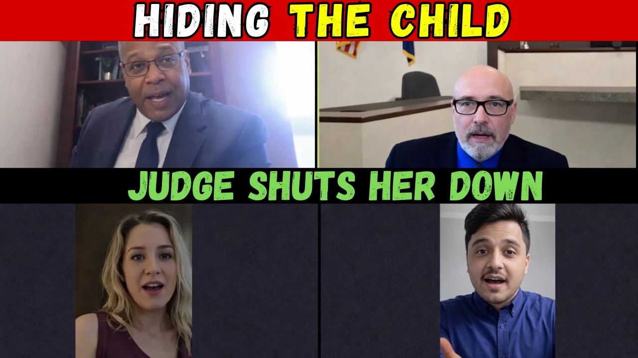 Entitled Mom Tries to Hide the Child From Dad—Judge Isn’t Having It #CourtroomDrama