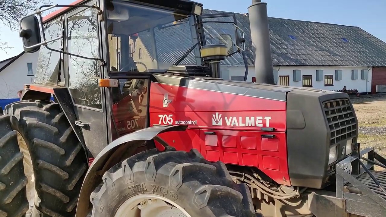 Spring-barley seeding | Valmet 705 + Fiona SD-70 3m | Gopro + Dji Drone