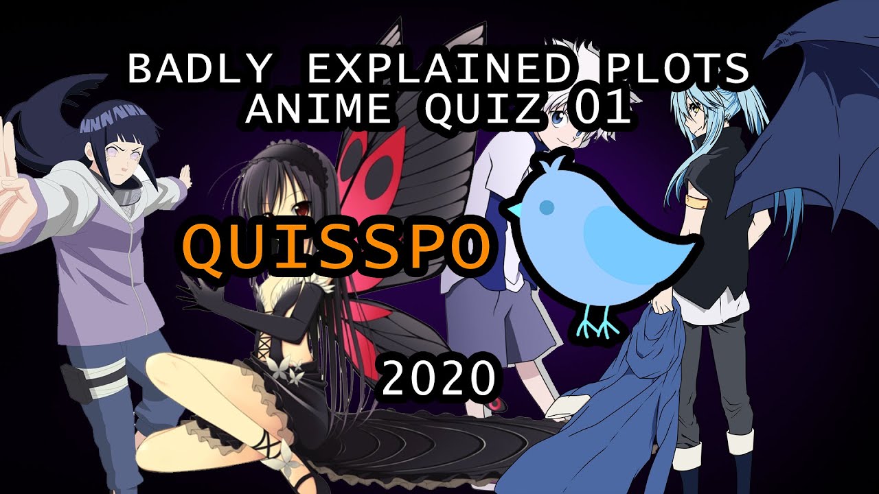 30 BADLY EXPLAINED PLOTS ANIME QUIZ #01 (Difficulty 4/5) | Quisspo