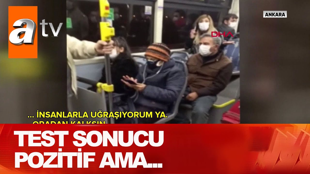 Otob&uuml;ste korona paniği!  - Atv Haber 7 Kasım 2020