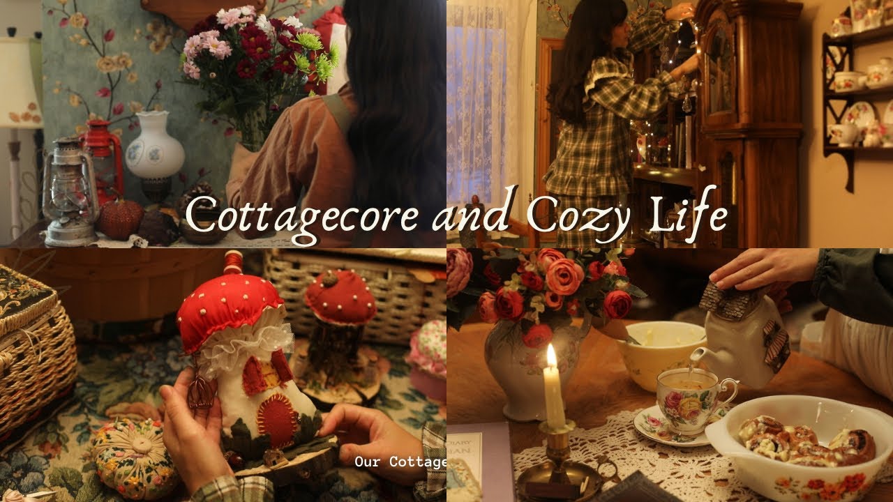 A Cottagecore and Cozy Life 🕯️🥧 🧺 🌨️ | Slow Winter Days