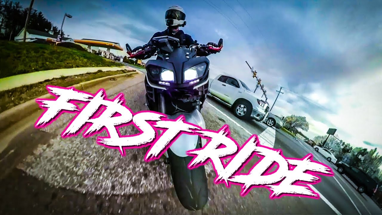 FIRST RIDE FZ09 with DNA Filter / TUNE / Quick Shifter /Auto Blipper