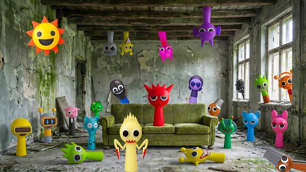 Exploring an Abandoned House for Hidden SPRUNKI Secrets 🔍