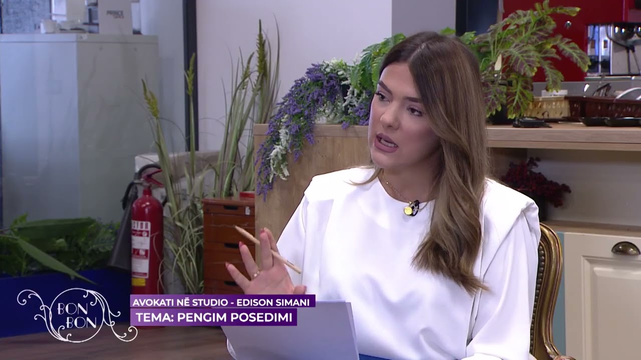 AVOKATI NË STUDIO - EDISON SIMANI - PENGIM POSEDIMI  16.08.2022