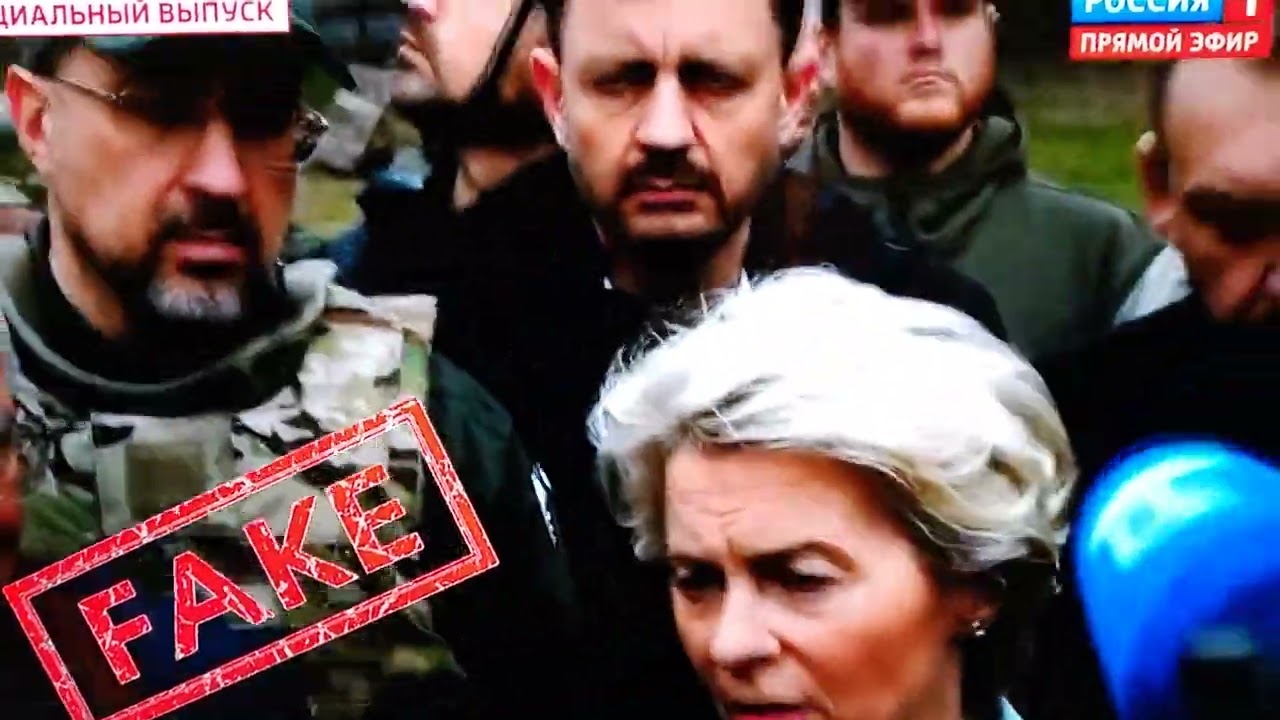 Ursula Von der Layen in Ukraina ??