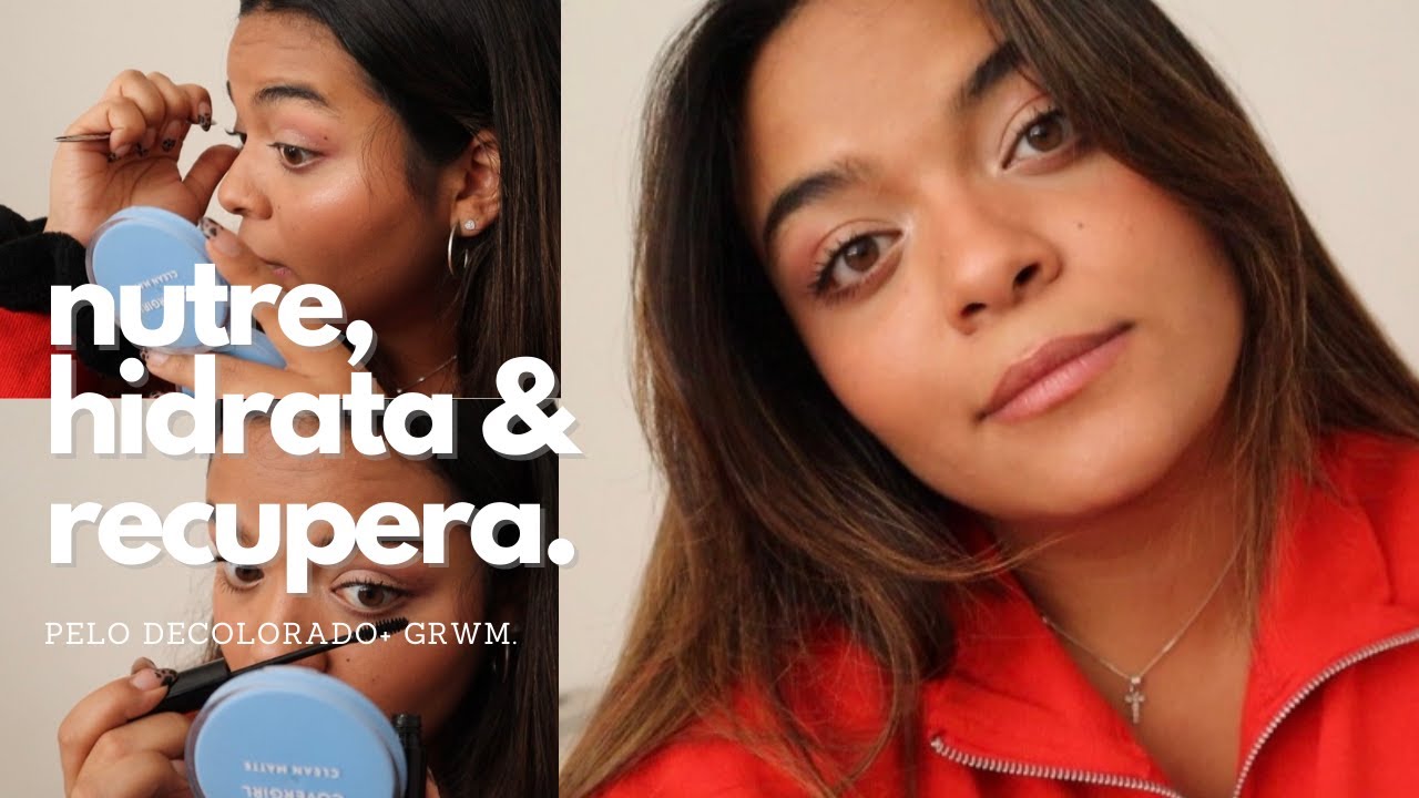 GRWM | ¿Cómo recuperar el pelo decolorado? | Mejores productos para reparar el pelo + tips