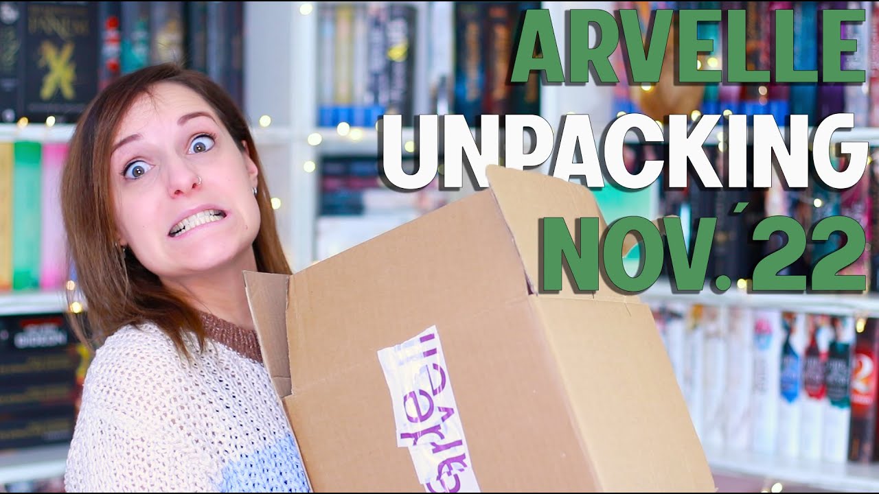 ARVELLE UNPACKING November 2022 | neue Bücher im UNBOXING | melodyofbooks
