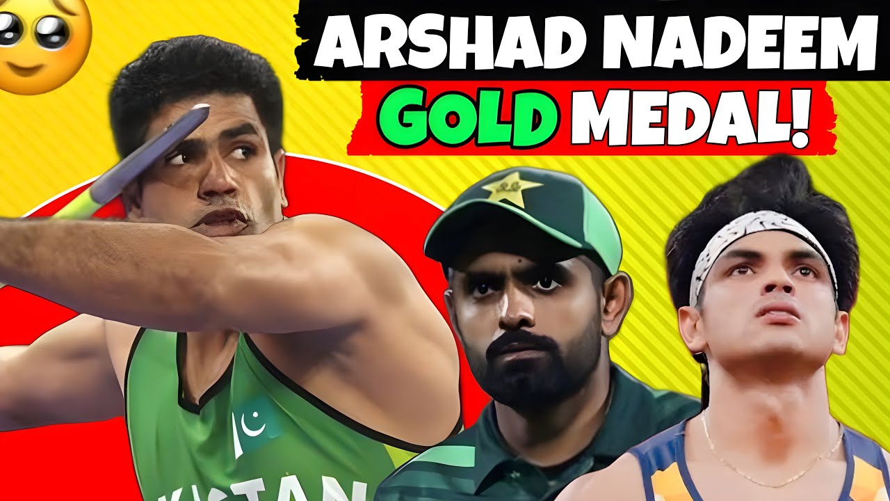Arshad Nadeem Gold Medal jeet gaya! 🏅🇵🇰 | Olympics 2024 | Meme Review 😂