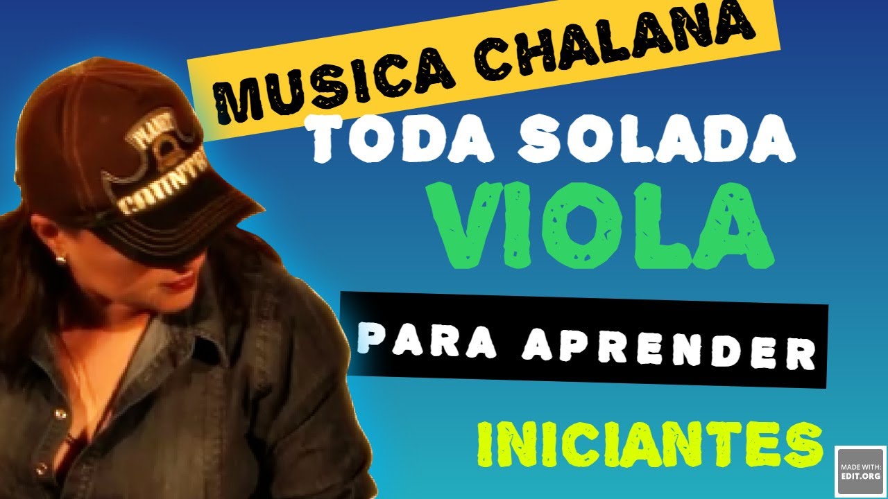MUSICA CHALANA TODA SOLADA PARA APRENDER