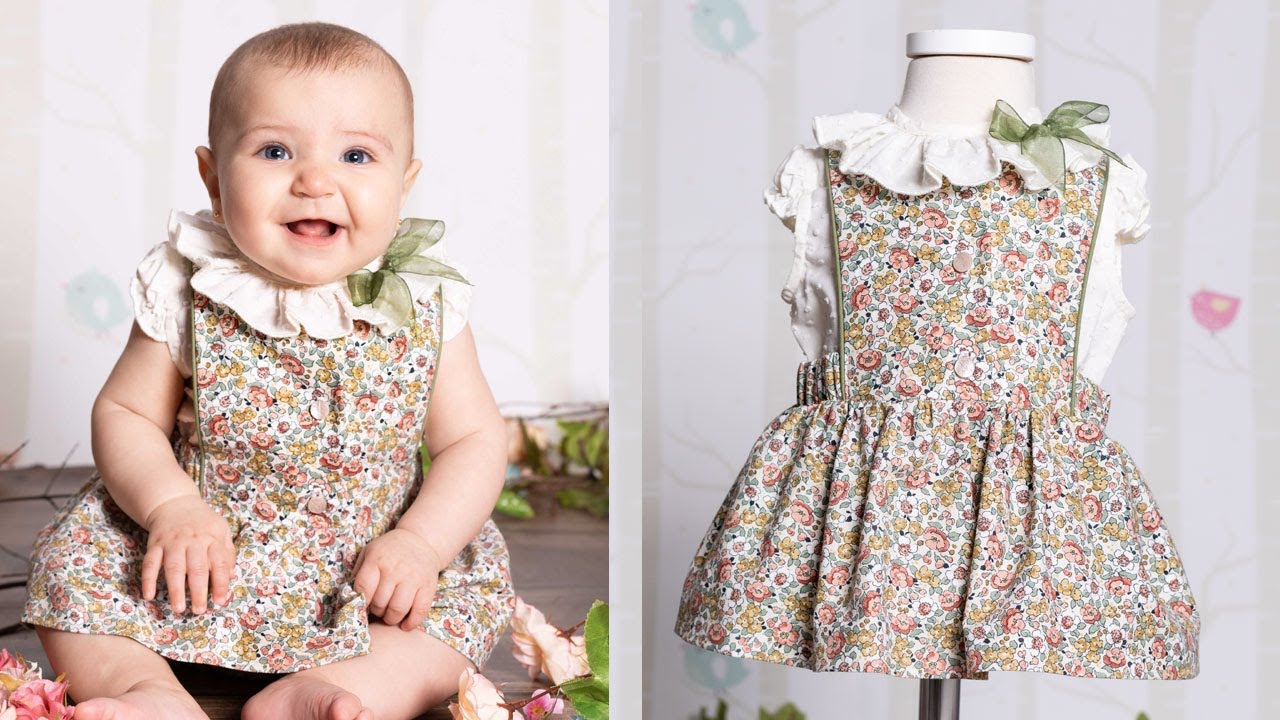 Blusa de plumeti. REVISTA PATRONES INFANTILES nº 19