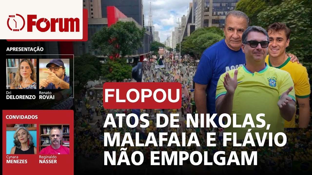 Atos esvaziados de Nikolas, Malafaia e Flávio | Tudo sobre os ataques de EUA e Israel ao Irã