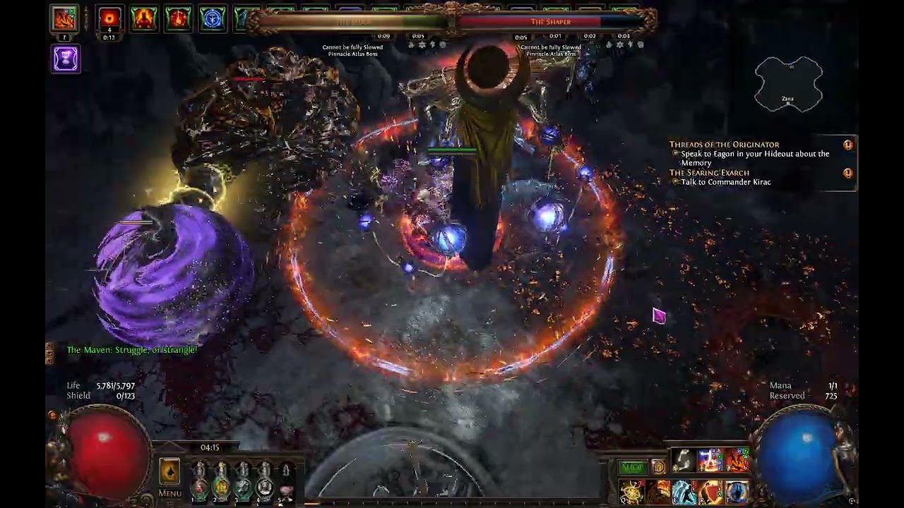 PoE 3.28 Righteous Fire Trap Chieftain - Uber Elder