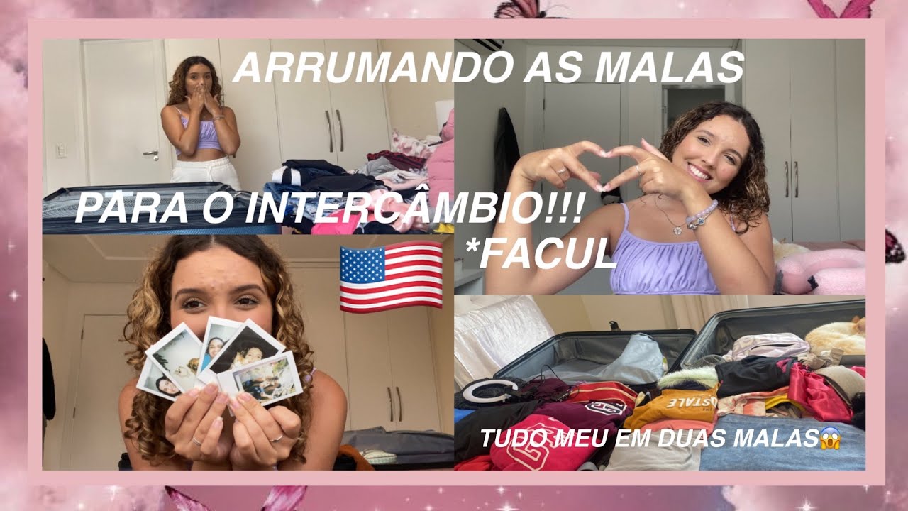 🇺🇸ARRUMANDO AS MALAS PARA A  FACULDADE NOS EUA | tudo em duas malas!