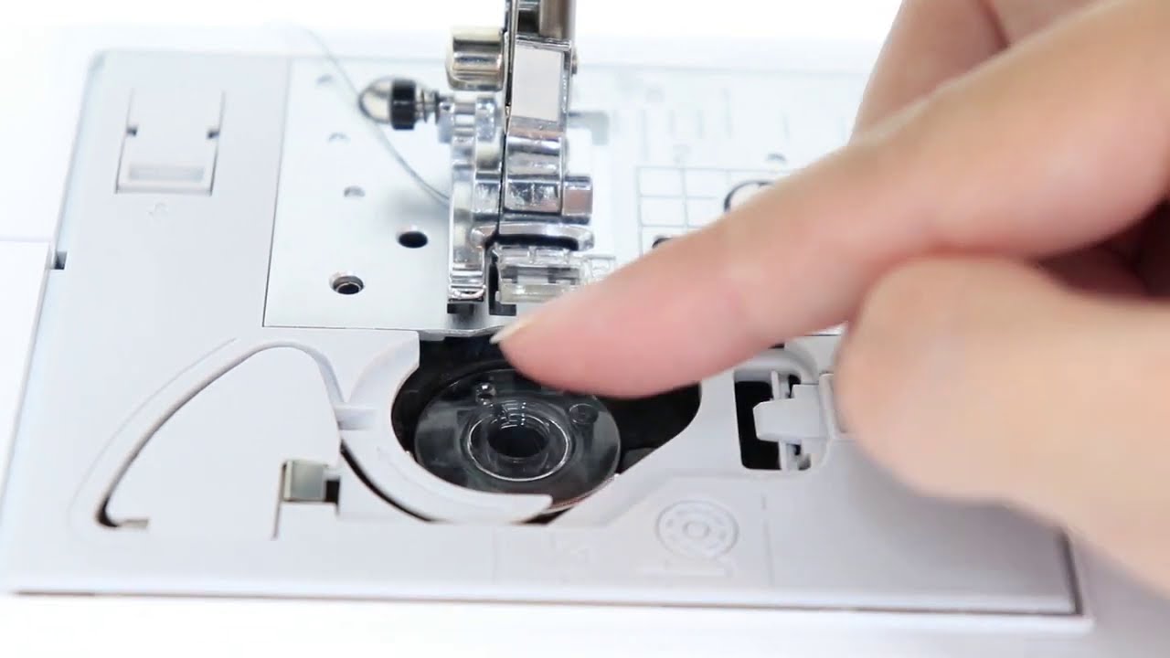 LEARN TO SEW: Level 1: Lesson 4: Threading Brother Computerized Sewing Machines Horizontal Spool Pin
