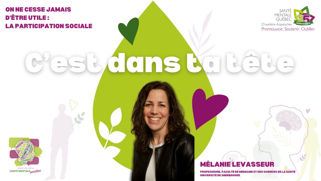 On ne cesse jamais d’être utile : la participation sociale