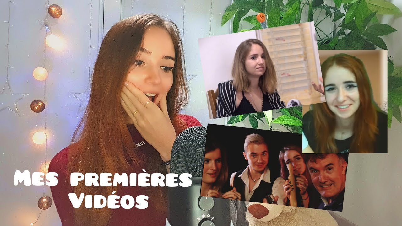 ASMR Je réagis à mes ANCIENNES VIDEOS