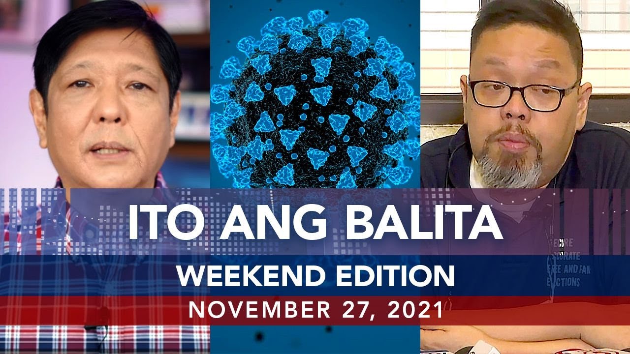 UNTV: ITO ANG BALITA WEEKEND EDITION | November 27, 2021