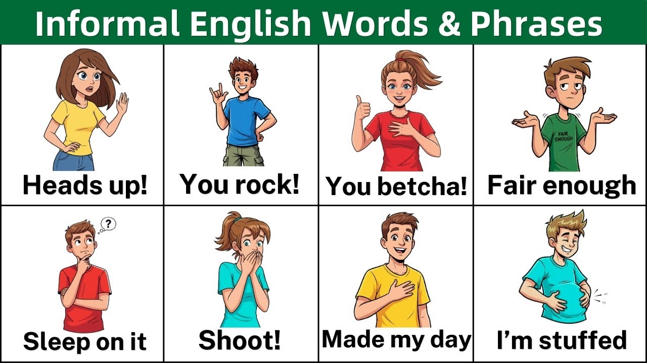 Daily Use Informal English Words & Phrases | Real Life English Vocabulary