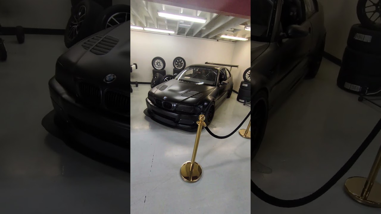 2002 BMW E46 M3 Race Modified, Matte Black (GT Auto Lounge)