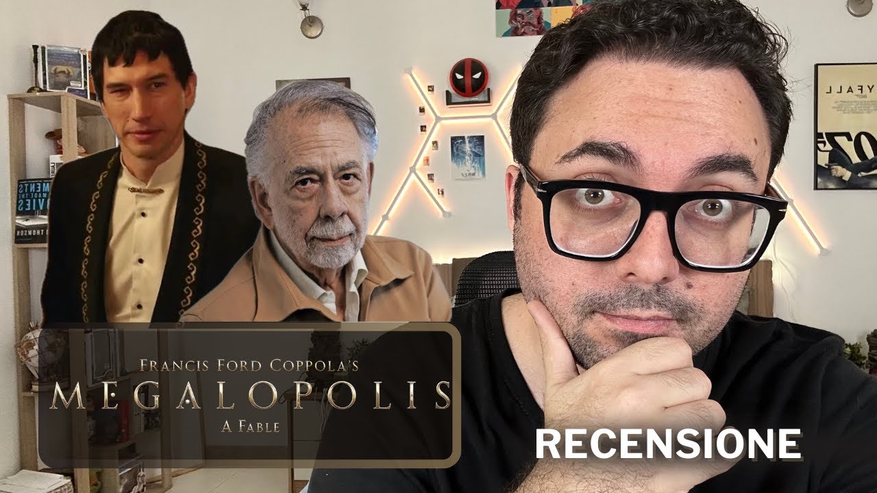MEGALOPOLIS - Amarlo o Odiarlo? Intanto bentrovato FRANCIS FORD COPPOLA | RECENSIONE