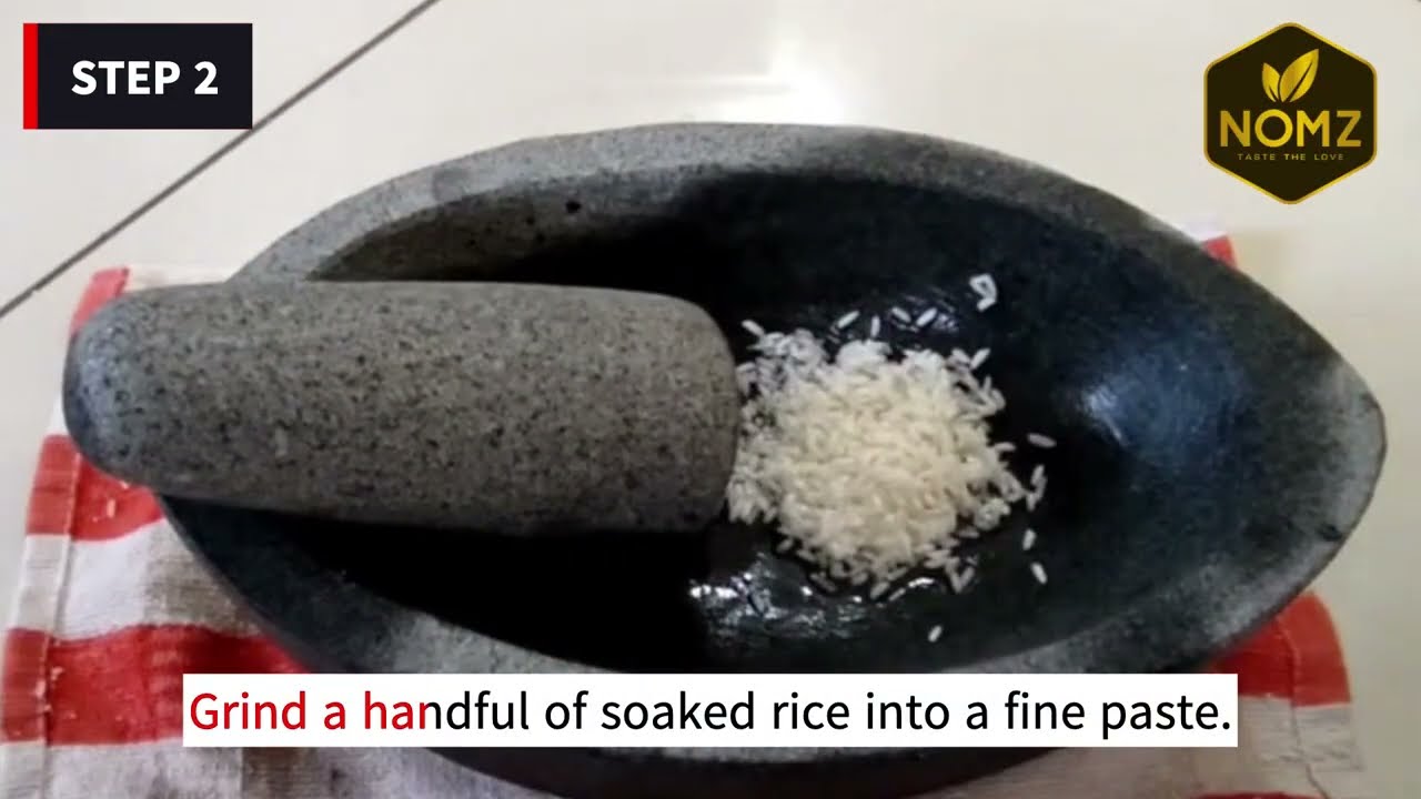 Mortar and pestle seasoning (Kalvam)