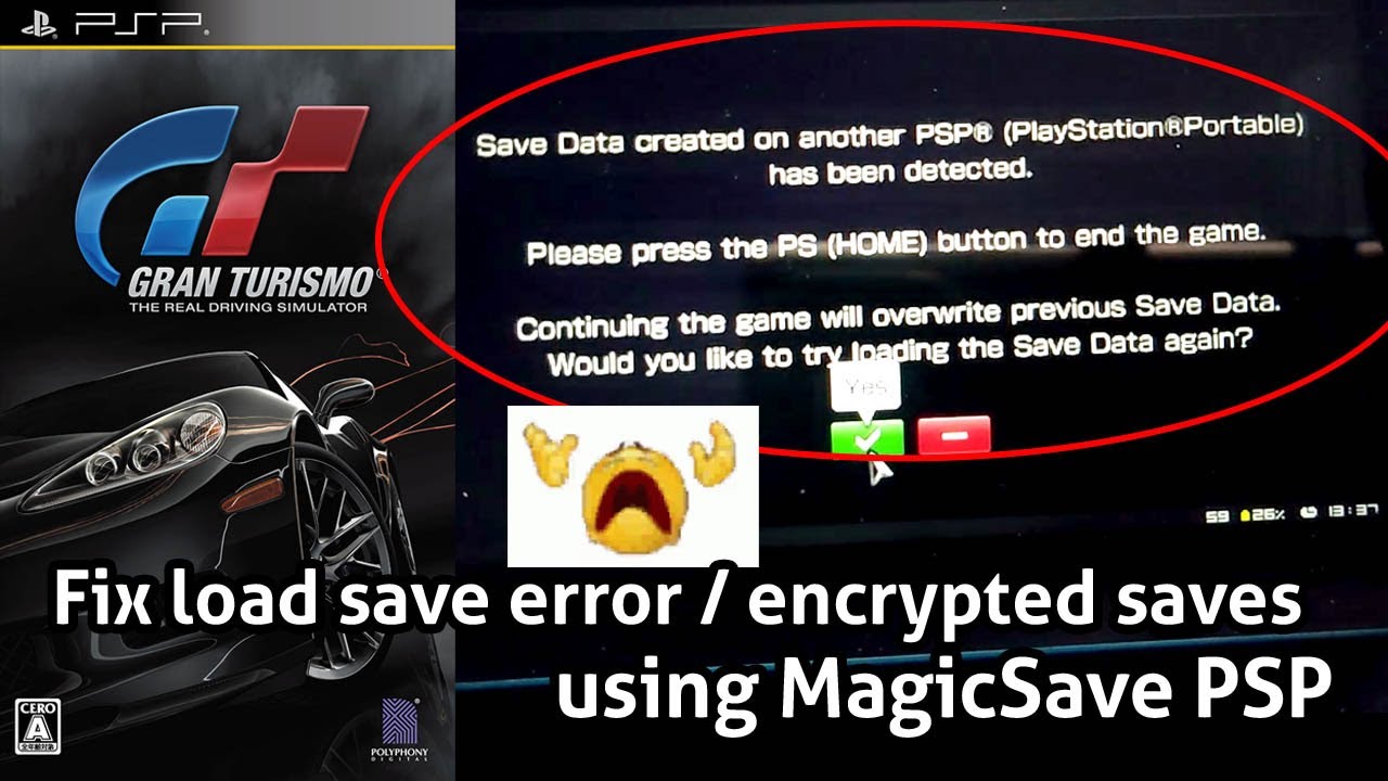 How to Migrate Gran Turismo PSP Save to PSVita (or any encrypted saves) | MagicSave 3.63