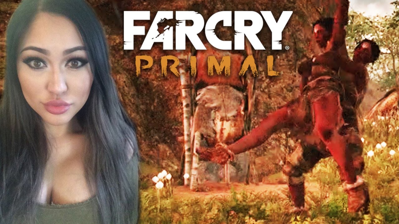 GIRL ON GIRL ACTION! Far Cry Primal Funny Moments | Mammoth & Sabertooth Riding!