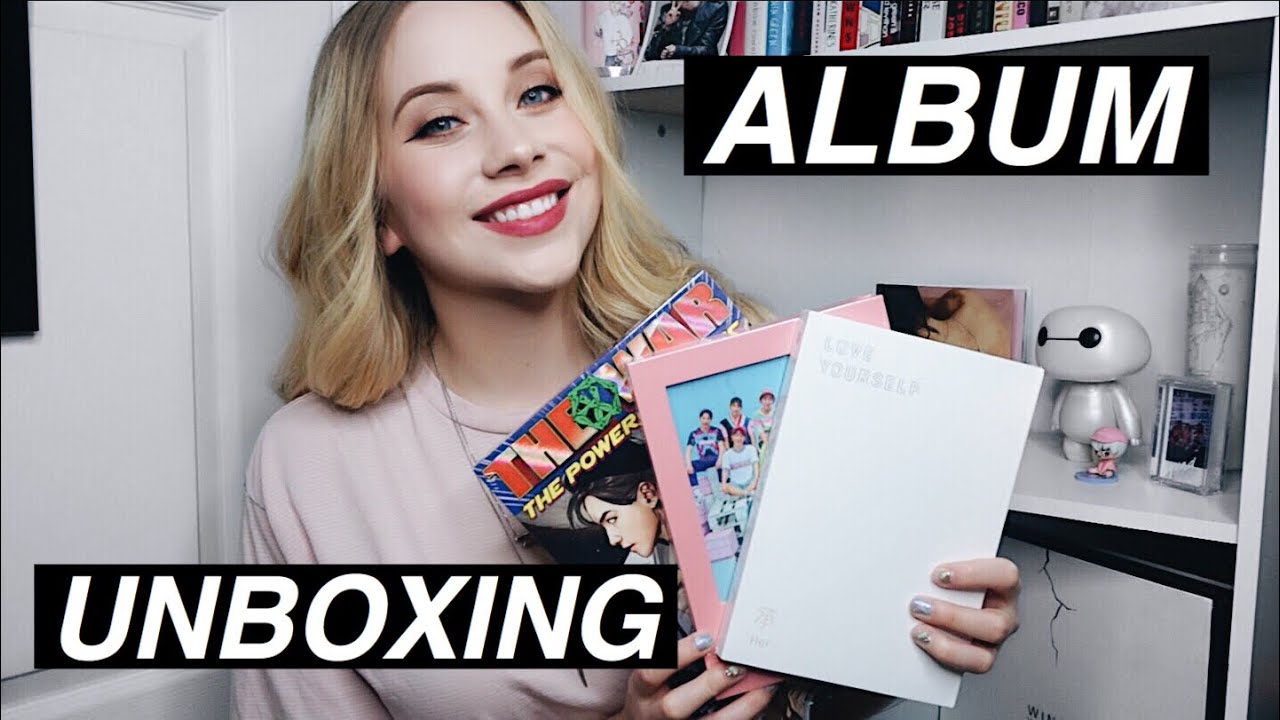 KPOP Album Mini-Haul & Unboxing [BTS, EXO, WANNA ONE]