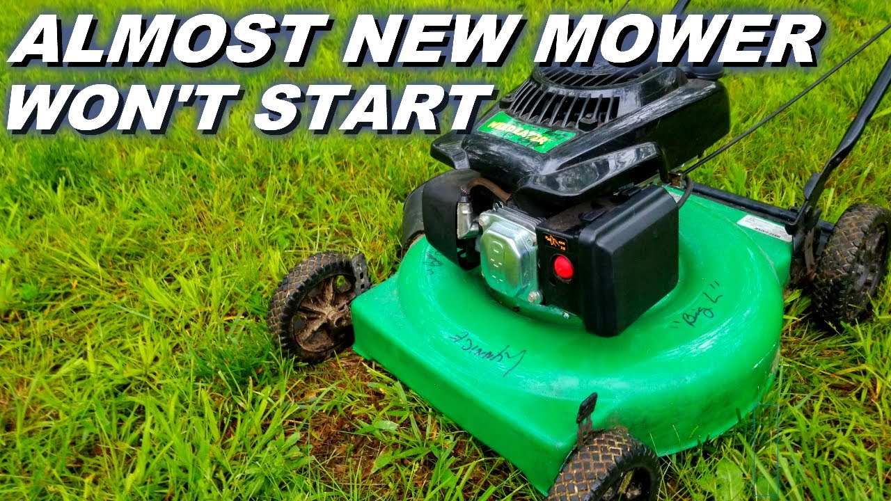 Fixing a Weedeater mower that will not start.