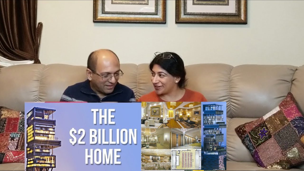 The Most Expensive House In The World | Antilia | Inside World's Most Expensive House | REACTION!!