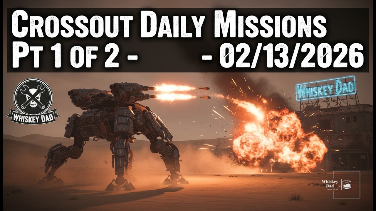 Crossout Daily Missions Pt 1 of 2 - A Walk On The Wild Side - 02/13/2026