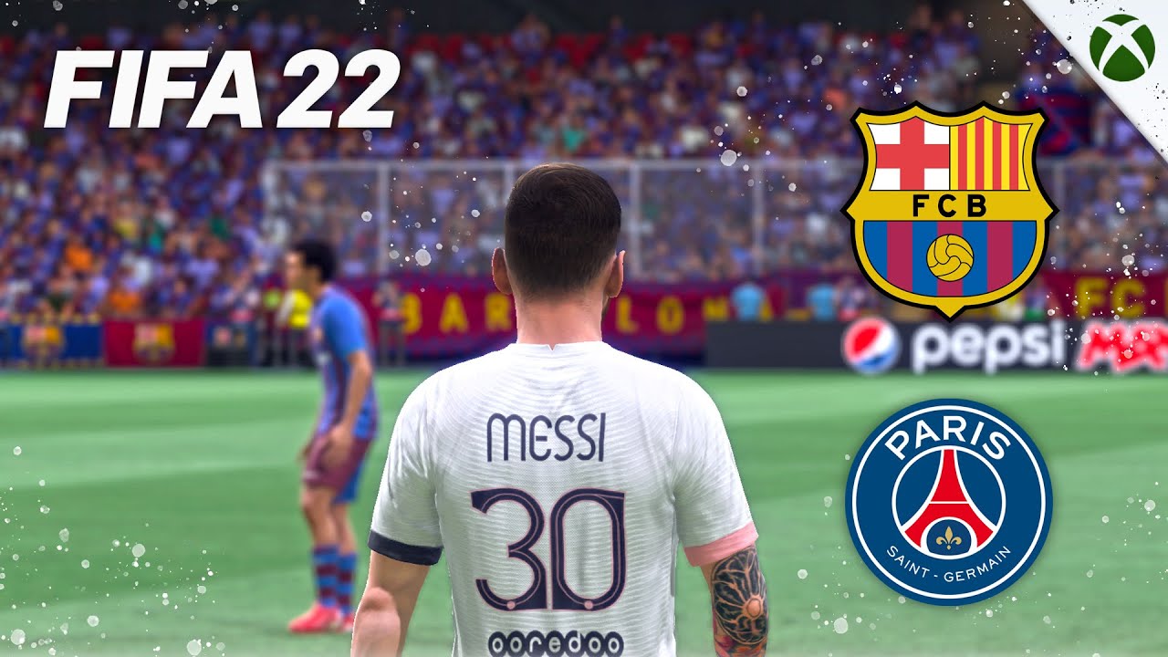 FIFA 22 - Barcelona vs Paris Saint-Germain(PSG) | Xbox One&trade; Gameplay