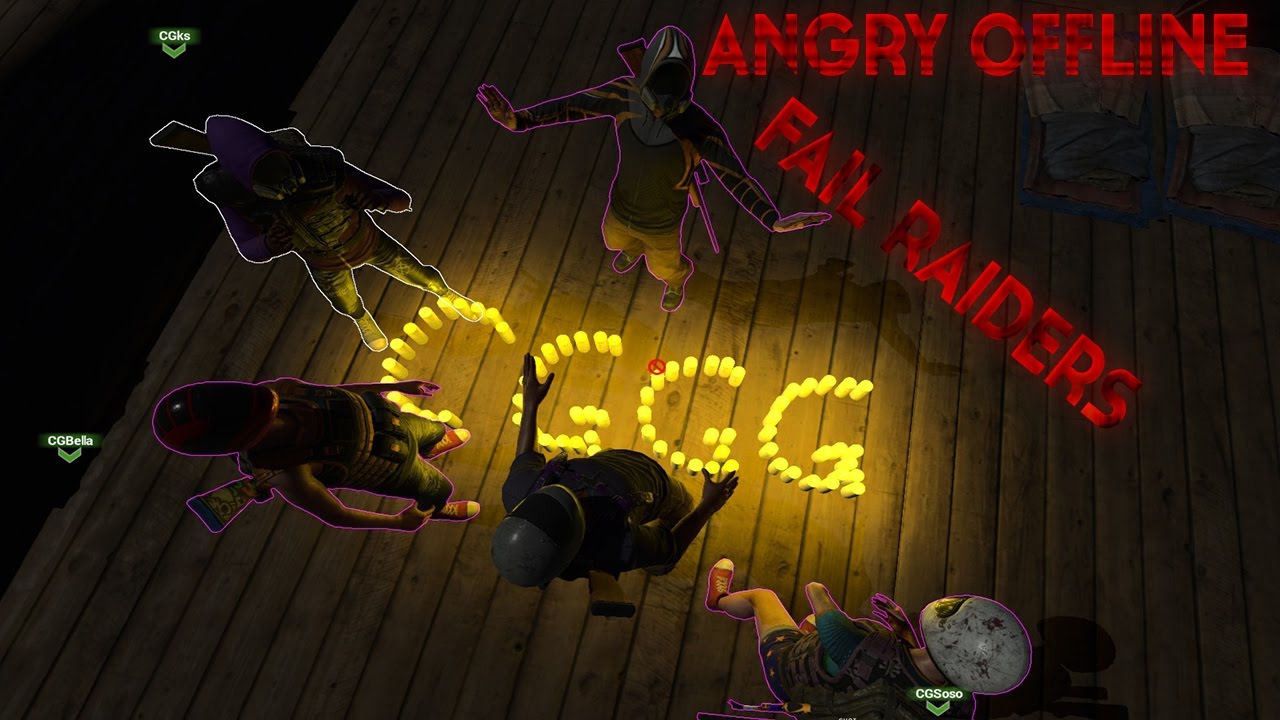H1Z1 JS: Angry Offline Fail Raiders 