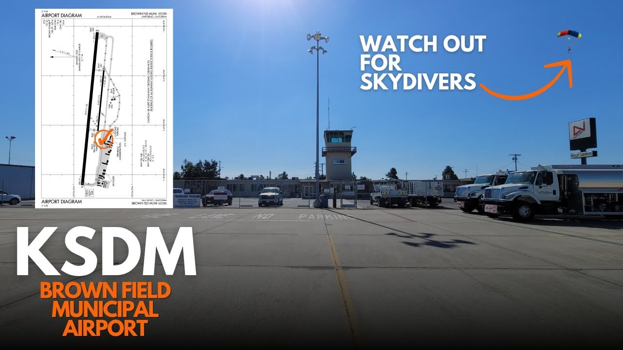 Brown Field Municipal Airport (KSDM) | WHERE&rsquo;S TRANSIENT PARKING | San Diego, California