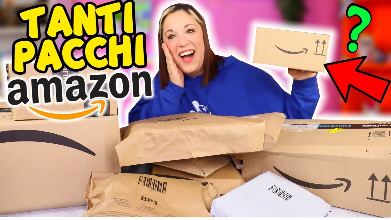 Apro 10 PACCHI da AMAZON! tanti SUPER ACQUISTI
