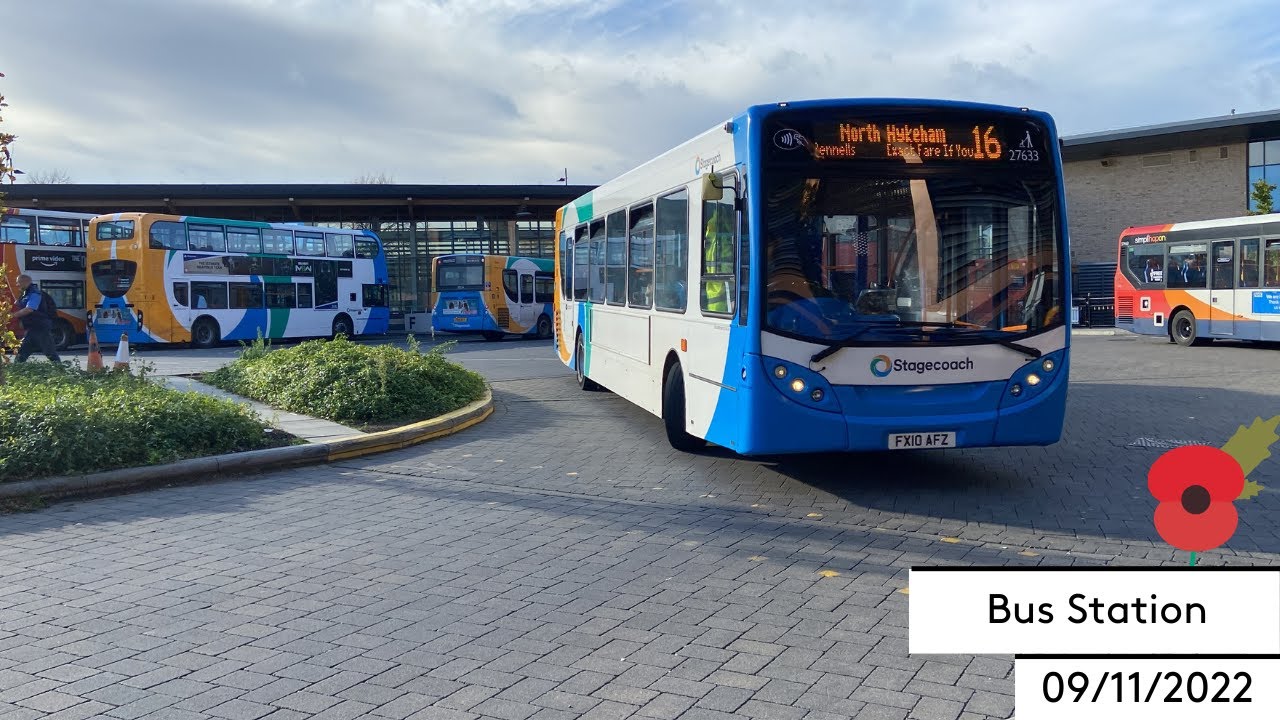 Buses at Lincoln Central (09/11/2022)