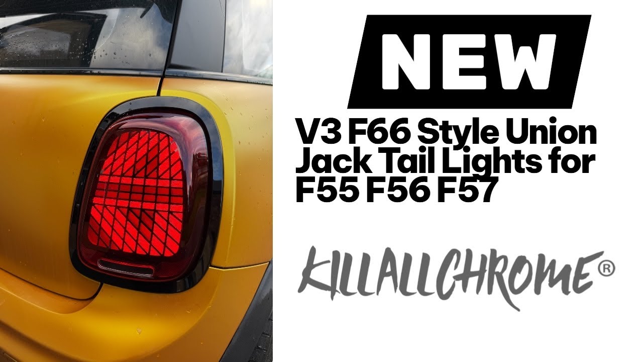 НОВЫЕ задние фонари в стиле Union Jack V3 F67 для F55 F56 F57 — KillAllChrome