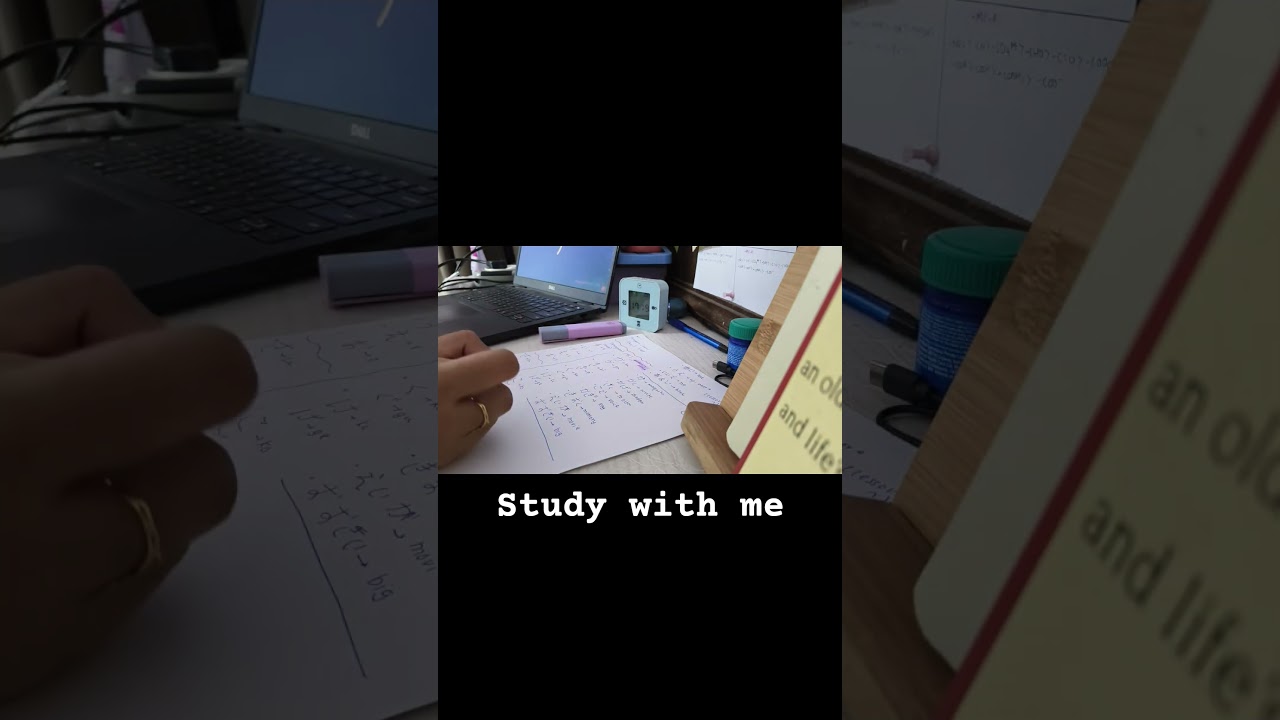 Study with me|| Timelapse ✍🏻#studtwithme #study #timelapse